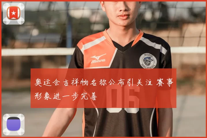 奥运会吉祥物名称公布引关注 赛事形象进一步完善