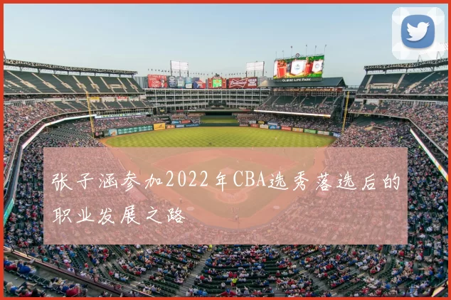 张子涵参加2022年CBA选秀落选后的职业发展之路