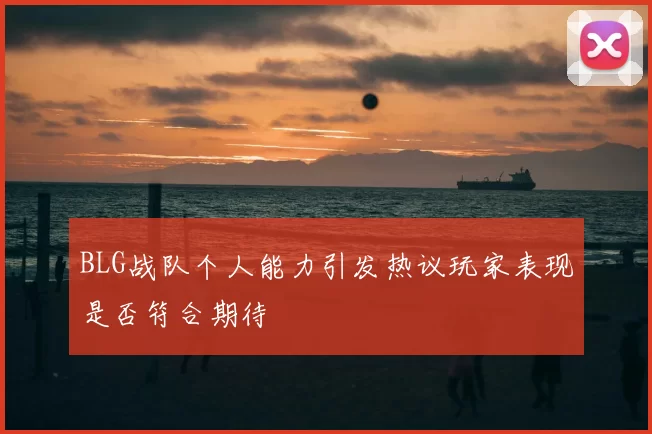 BLG战队个人能力引发热议玩家表现是否符合期待
